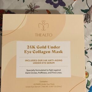 The alto  24K Gold Under Eye Collagen Mask